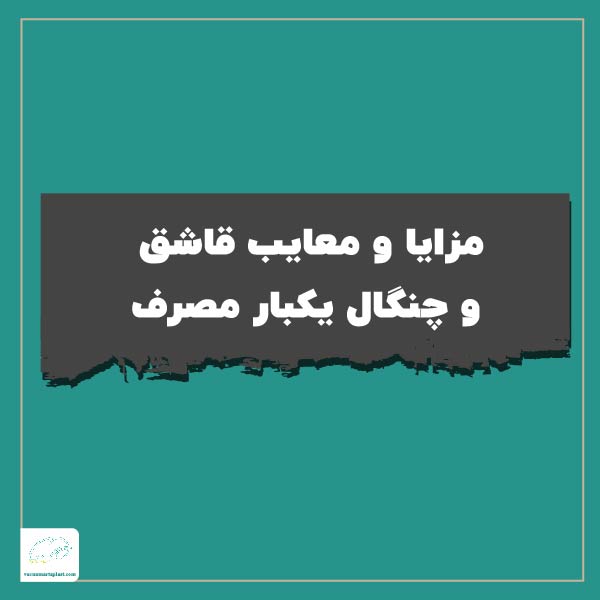 مزایا و معایب قاشق و چنگال یکبار مصرف